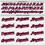 Custom (Navy Red Jersey Authentic Navy-Red White Pinstripe) Baseball Custom (Navy Red Jersey Authentic Navy-Red White Pinstripe) Baseball