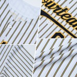 Jersey White Baseball (Royal Gold Old Authentic Gold-Royal Pinstripe) Custom Old Jersey White Baseball (Royal Gold Old Authentic Gold-Royal Pinstripe) Custom Old