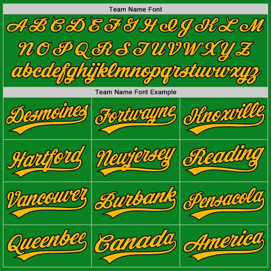 Grass Baseball Custom Authentic Black-Gold Green Jersey Grass Baseball Custom Authentic Black-Gold Green Jersey
