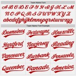Jersey Pinstripe Red Red Baseball White Authentic Custom Jersey Pinstripe Red Red Baseball White Authentic Custom
