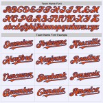 Throwback White Mesh Custom Authentic Baseball Orange-Royal Jersey Throwback White Mesh Custom Authentic Baseball Orange-Royal Jersey