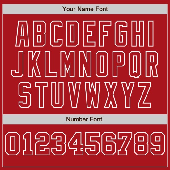Authentic Fashion Jersey Split Custom Baseball Pinstripe White-Red Red Authentic Fashion Jersey Split Custom Baseball Pinstripe White-Red Red