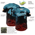 Jersey Authentic Blue 3D Burgundy-White Panther Abstract Custom Baseball Pattern Fluid Black Design Jersey Authentic Blue 3D Burgundy-White Panther Abstract Custom Baseball Pattern Fluid Black Design