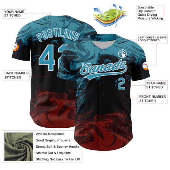 Jersey Authentic Blue 3D Burgundy-White Panther Abstract Custom Baseball Pattern Fluid Black Design Jersey Authentic Blue 3D Burgundy-White Panther Abstract Custom Baseball Pattern Fluid Black Design