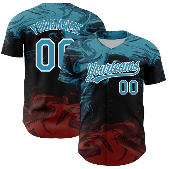Jersey Authentic Blue 3D Burgundy-White Panther Abstract Custom Baseball Pattern Fluid Black Design Jersey Authentic Blue 3D Burgundy-White Panther Abstract Custom Baseball Pattern Fluid Black Design