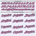 Mesh White Baseball Green Custom Pink-Kelly Jersey Throwback Authentic Mesh White Baseball Green Custom Pink-Kelly Jersey Throwback Authentic
