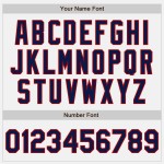 Custom (Navy Red Jersey Authentic Navy-Red White Pinstripe) Baseball Custom (Navy Red Jersey Authentic Navy-Red White Pinstripe) Baseball