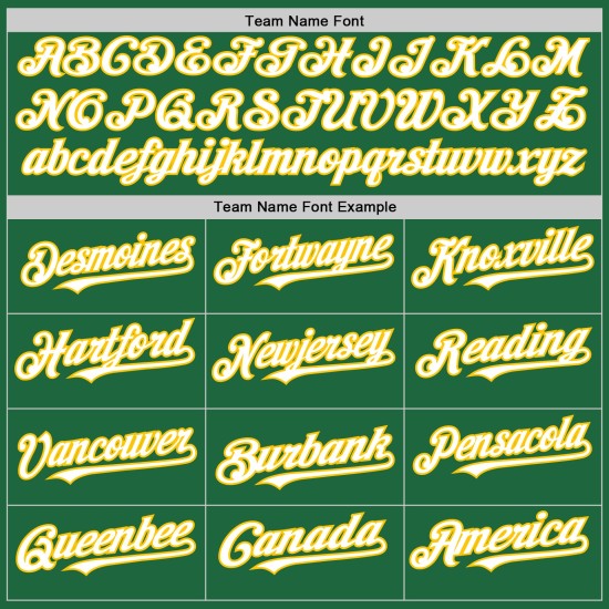 White-Yellow Jersey Kelly Green Mesh Throwback Authentic Baseball Custom White-Yellow Jersey Kelly Green Mesh Throwback Authentic Baseball Custom
