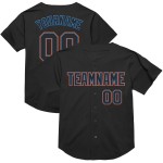 Jersey Baseball Throwback Blue-Orange Custom Black Mesh Electric Authentic Jersey Baseball Throwback Blue-Orange Custom Black Mesh Electric Authentic
