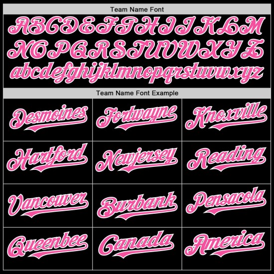 Pattern Star Baseball Gradient Custom Design Twinkle Authentic Style Black 3D Pink-White Jersey Pattern Star Baseball Gradient Custom Design Twinkle Authentic Style Black 3D Pink-White Jersey