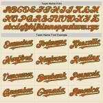 Baseball Cream Authentic Throwback Green Mesh Orange-Kelly Custom Jersey Baseball Cream Authentic Throwback Green Mesh Orange-Kelly Custom Jersey